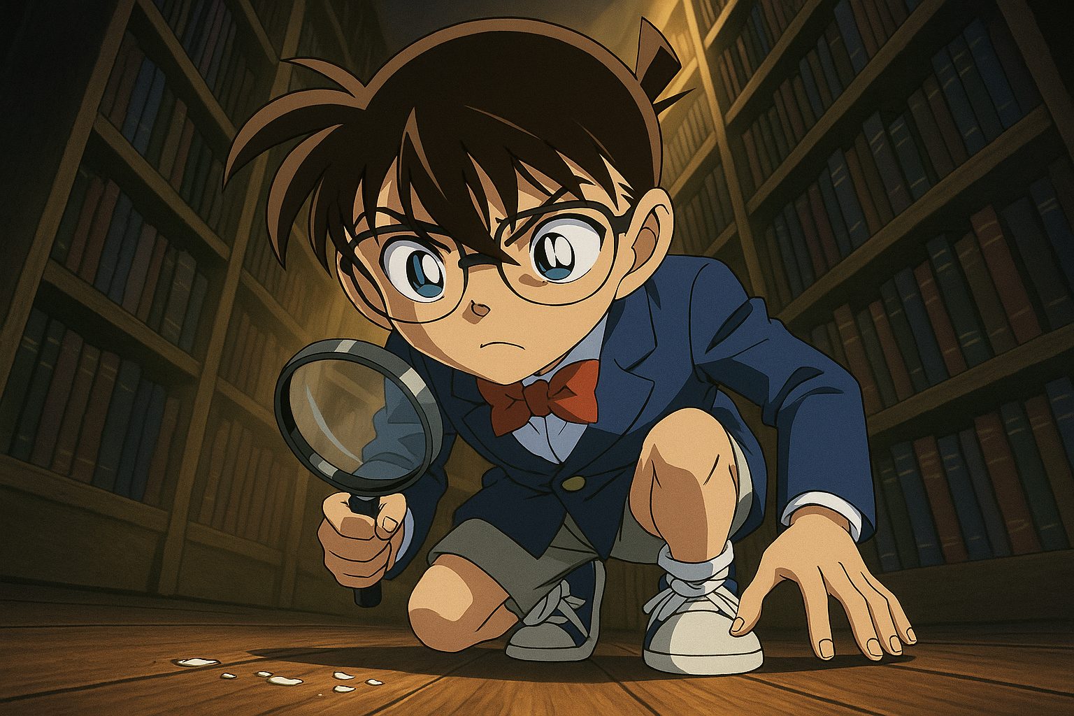 名探偵コナンと図書館の謎