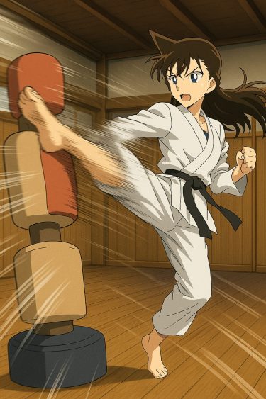 蘭姉ちゃんのハイキックは何トン？ 物理＆武道で威力を数値化