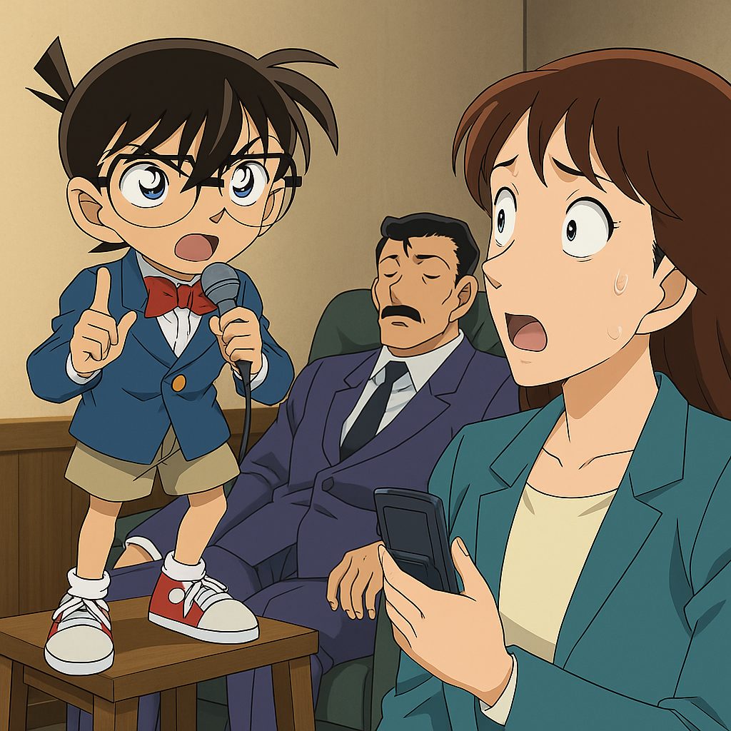 名探偵コナン“架空企業”徹底解説|事件を彩るフィクション企業の世界 15 コナンと女性の会話