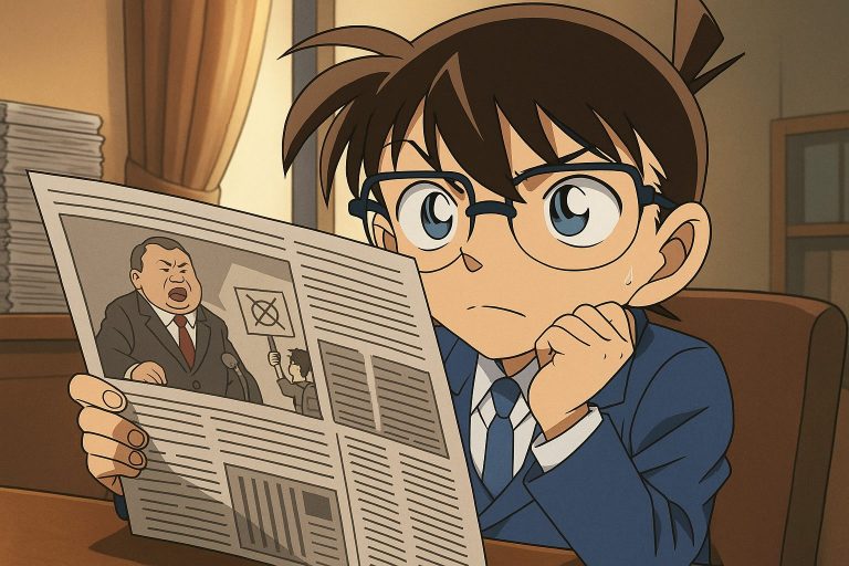 コナンの政治漫画考察