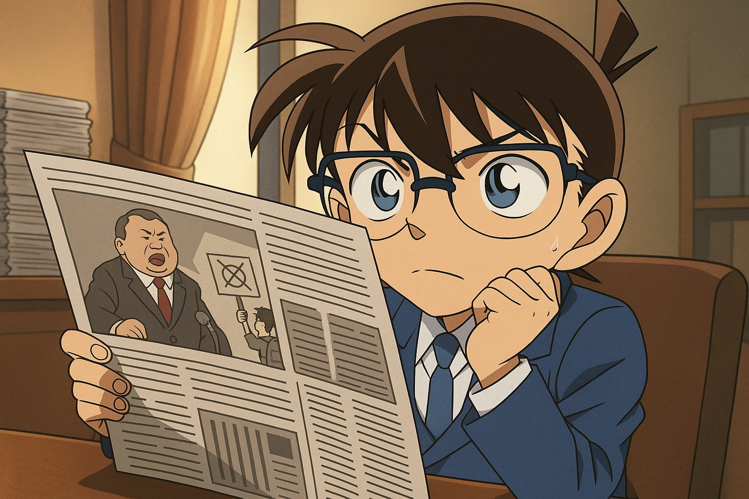 コナンの政治漫画考察