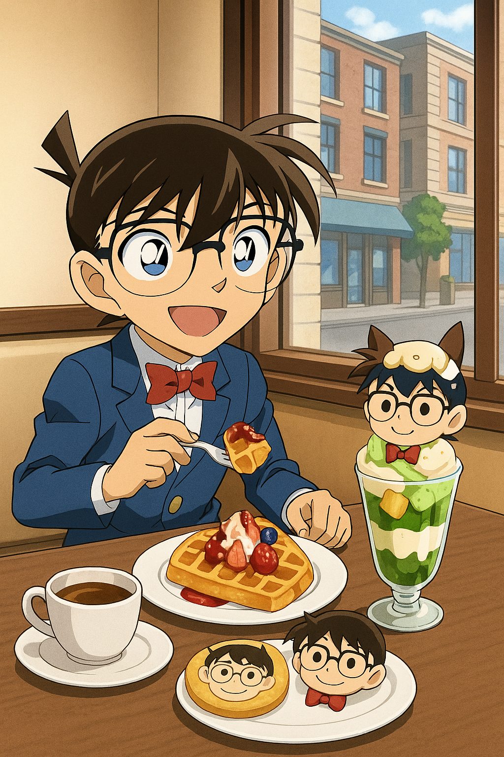 世界の名探偵コナンカフェ巡り—限定メニュー完全レポート 13 カフェでのコンナンデザートタイム