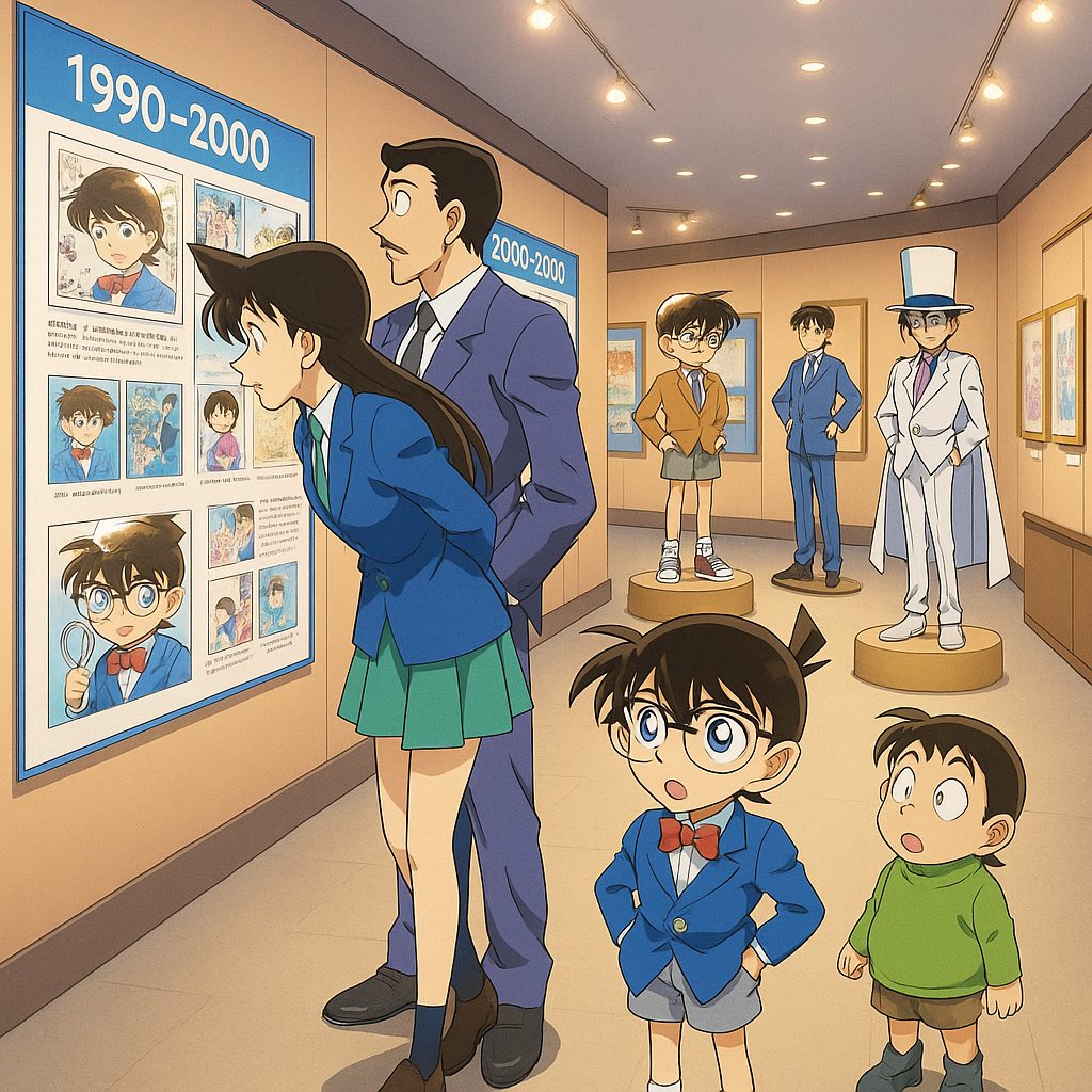 一度も顔を見せない? 名探偵コナン“幻の兄弟姉妹”キャラ徹底探訪 10 名探偵コナンの展示会