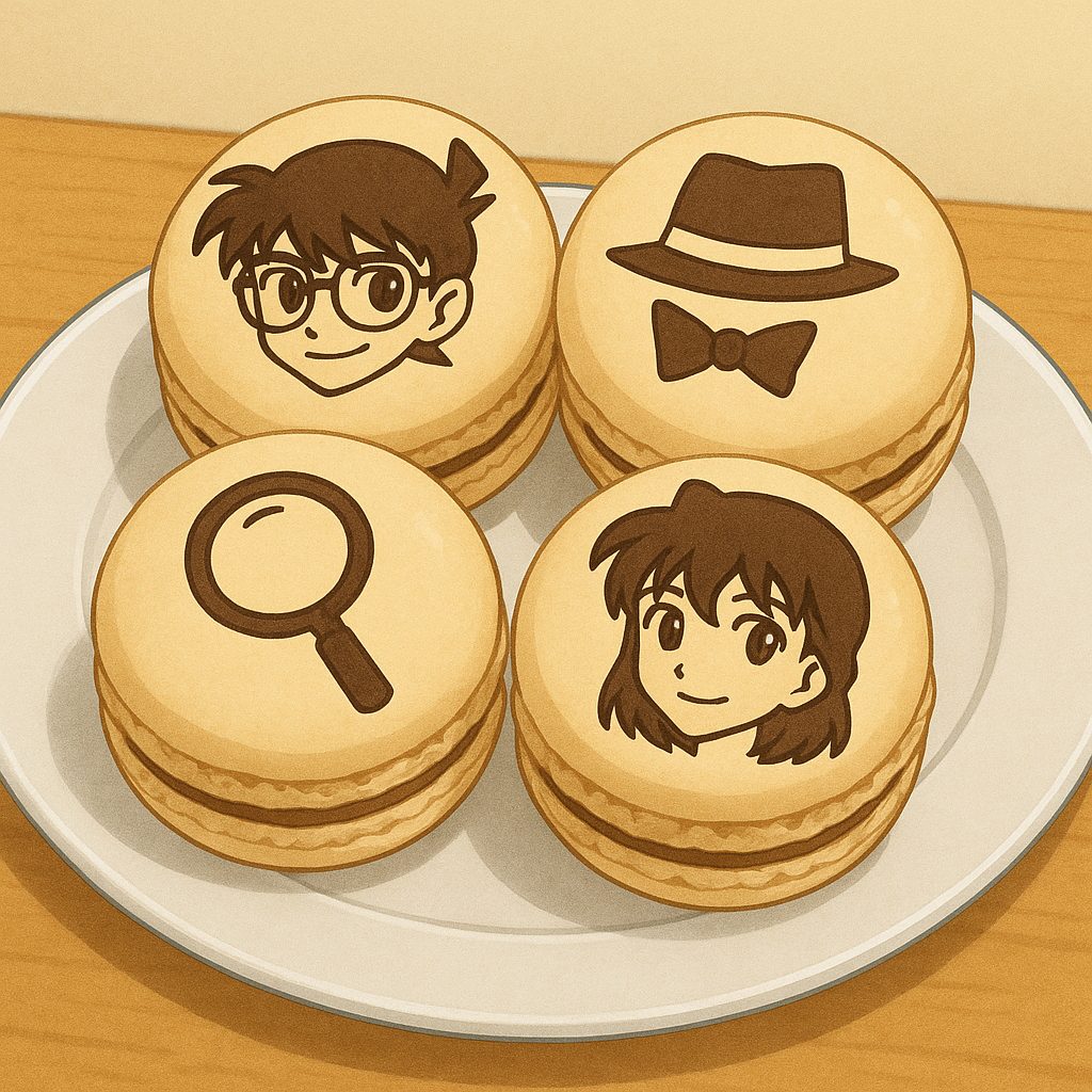 探偵マカロンのデザイン