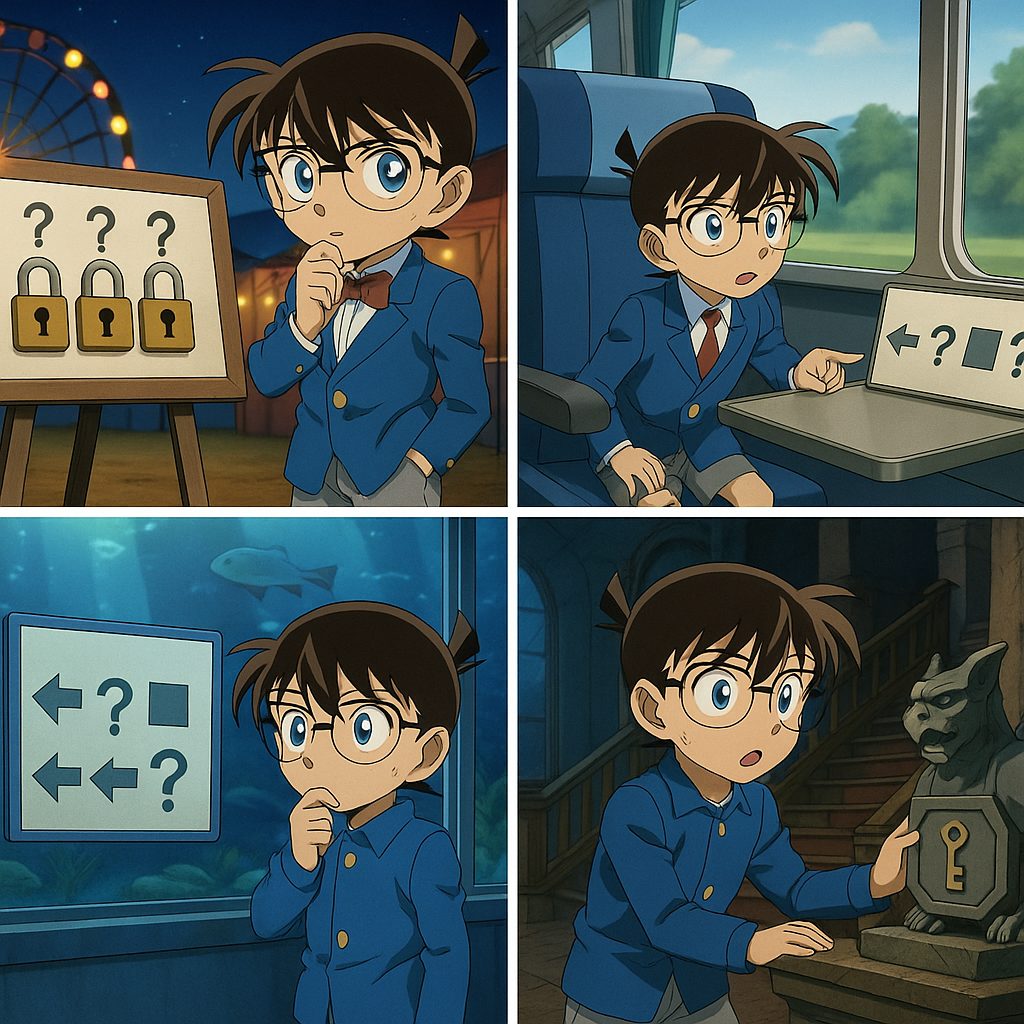 名探偵コナンの謎解きシリーズ