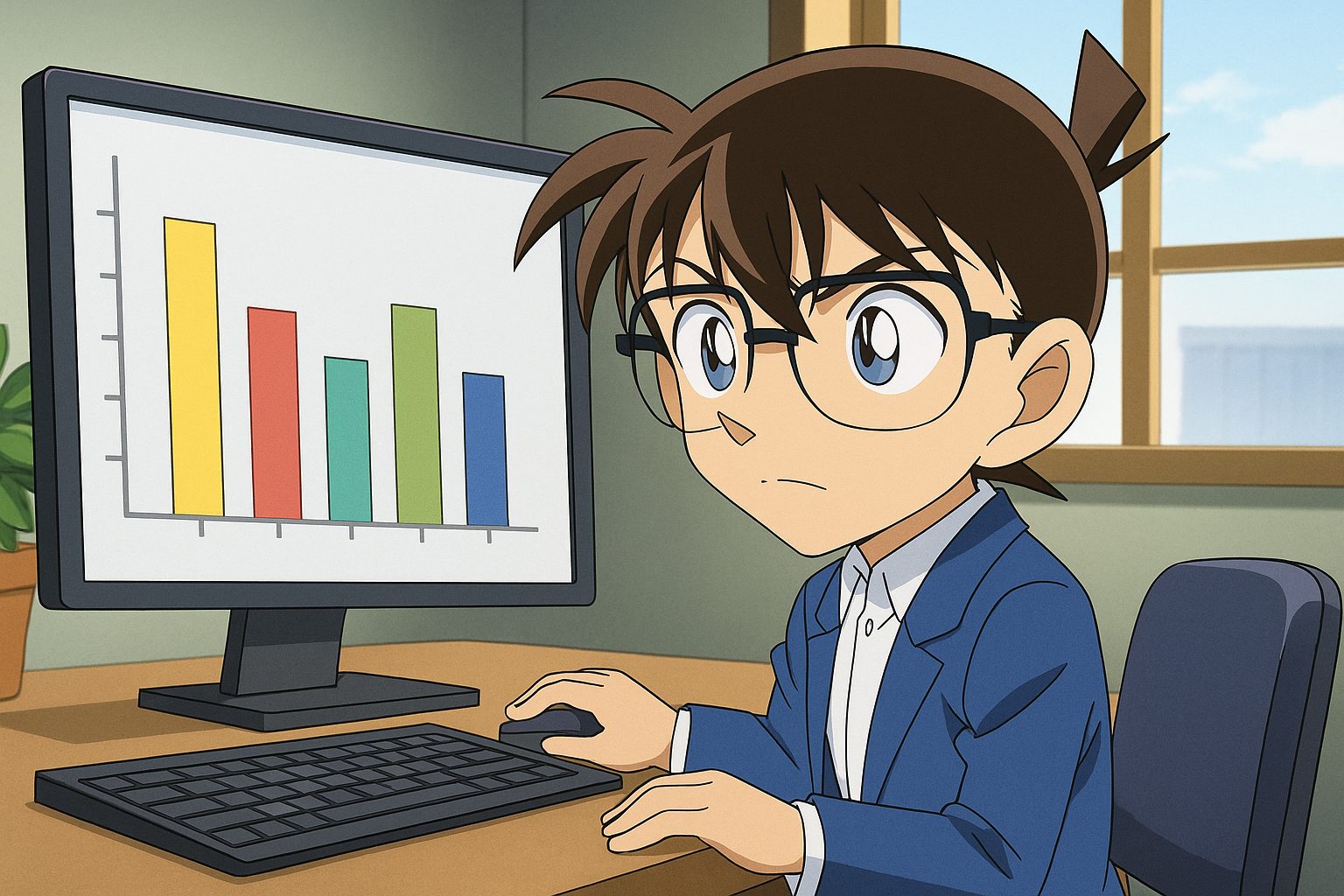 コンピュータで解析するコナン