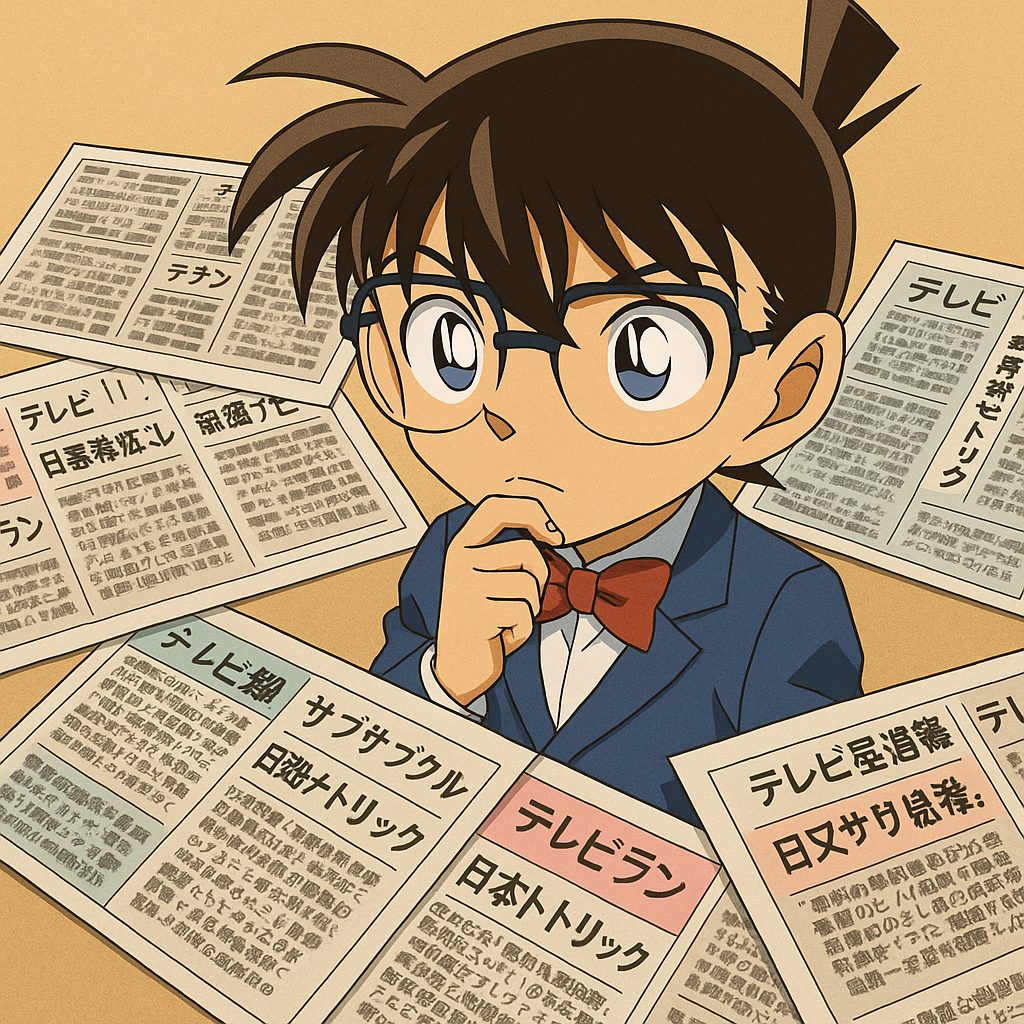 笑撃! 海外版コナン“珍タイトル”20選—原題とのギャップ解説 6 コナンと新聞の謎解き