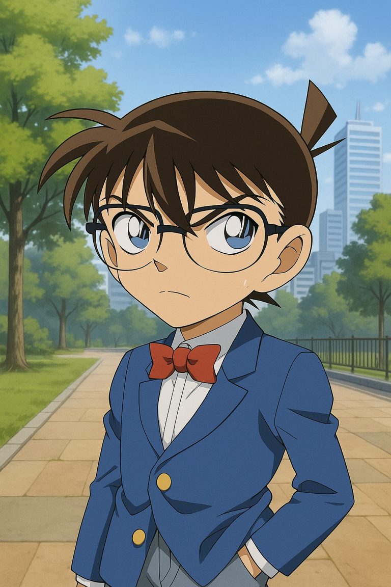 公園でのコナン・エドガワ