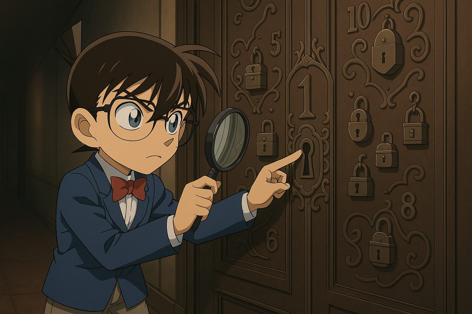名探偵コナン30周年記念|1994~2024年の主要事件・メディア展開を年表で完全解説【全4回】 6 コナンと複雑な扉の鍵