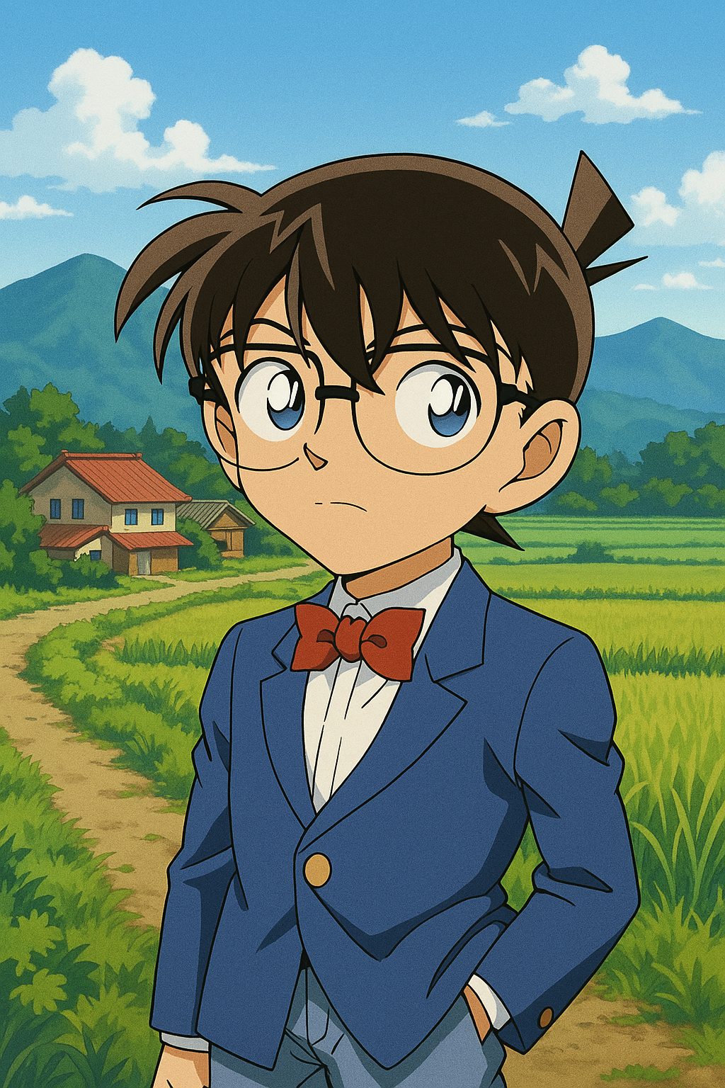 名探偵の田舎風景