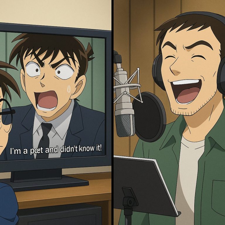 コナンと声優の表現