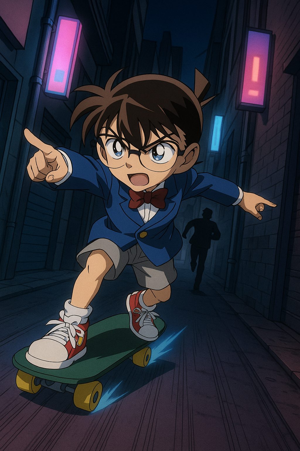 拳銃トリック回まとめ 第1回|隠し弾&反動を活かした名推理【コナン解説】 10 コナンの夜間追跡