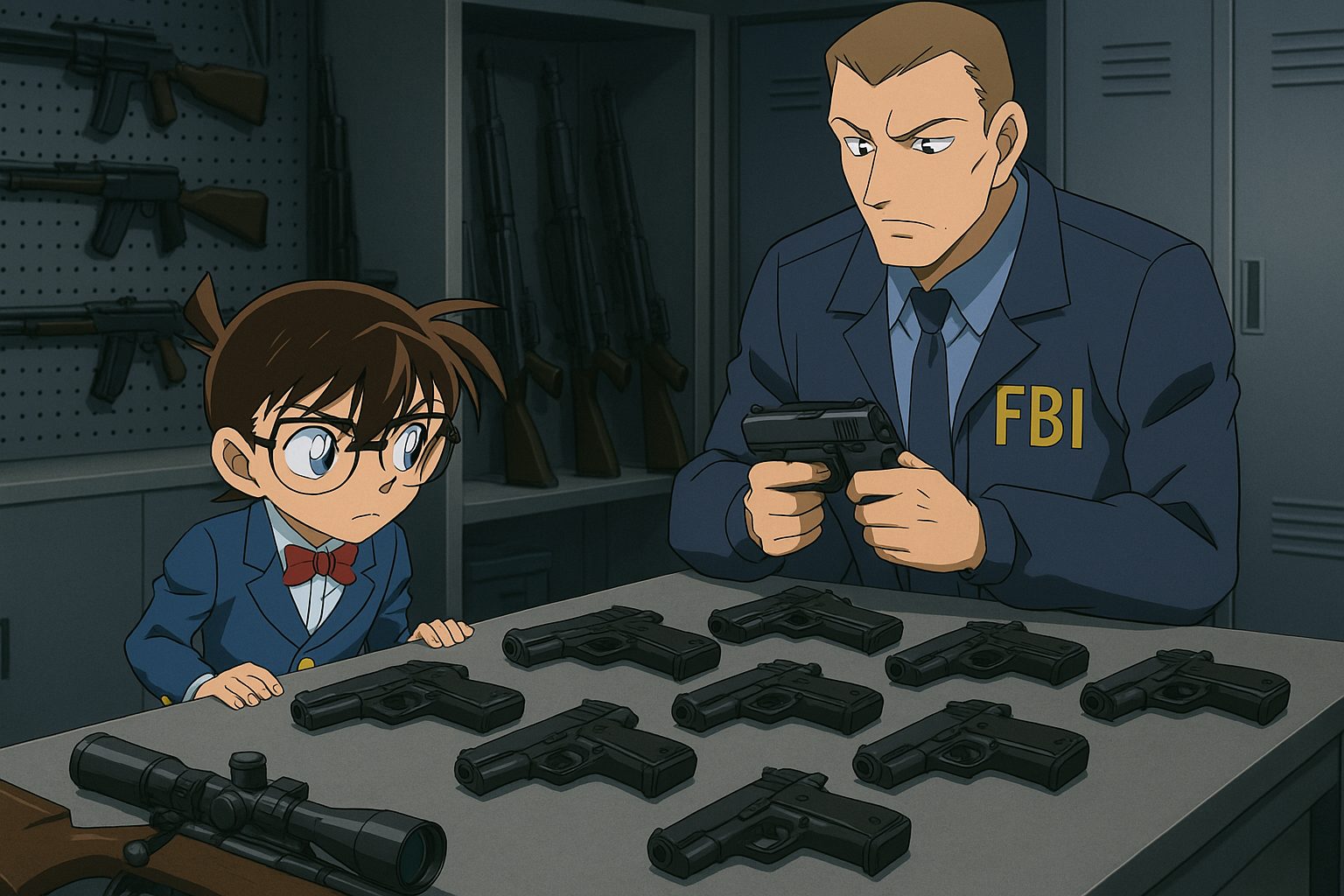 名探偵コナン殺人動機ランキングTOP5|復讐・愛憎・遺産…動機から読み解く真実と社会背景 15 コナンとFBI捜査官の対峙