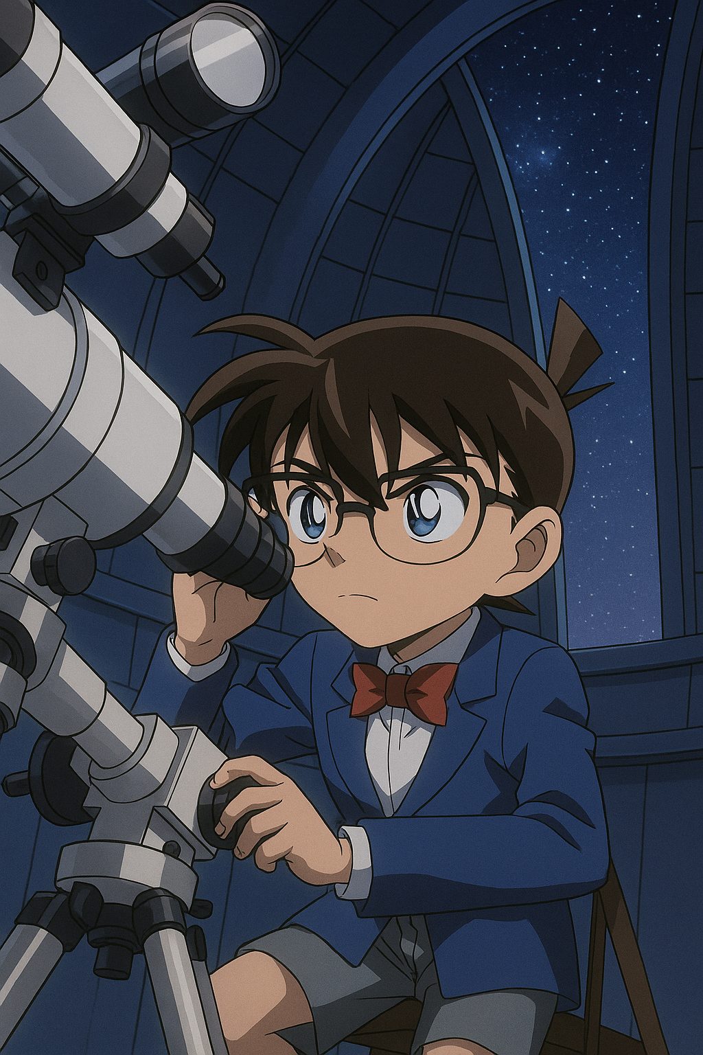 【全4回】名探偵コナン ダブル主人公構成回まとめ|名推理×感情ドラマの醍醐味を深掘り 6 望遠鏡を覗く少年