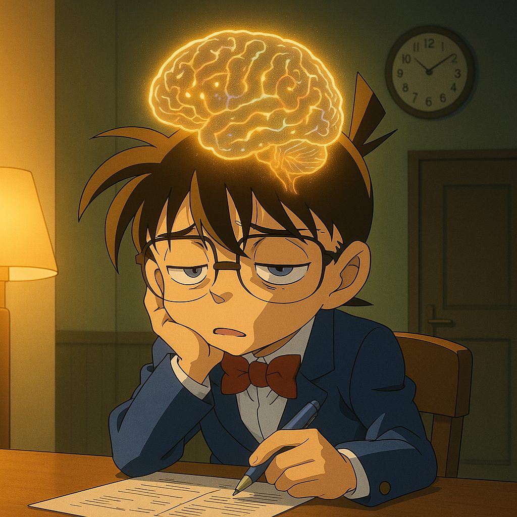 疲れた推理の一瞬