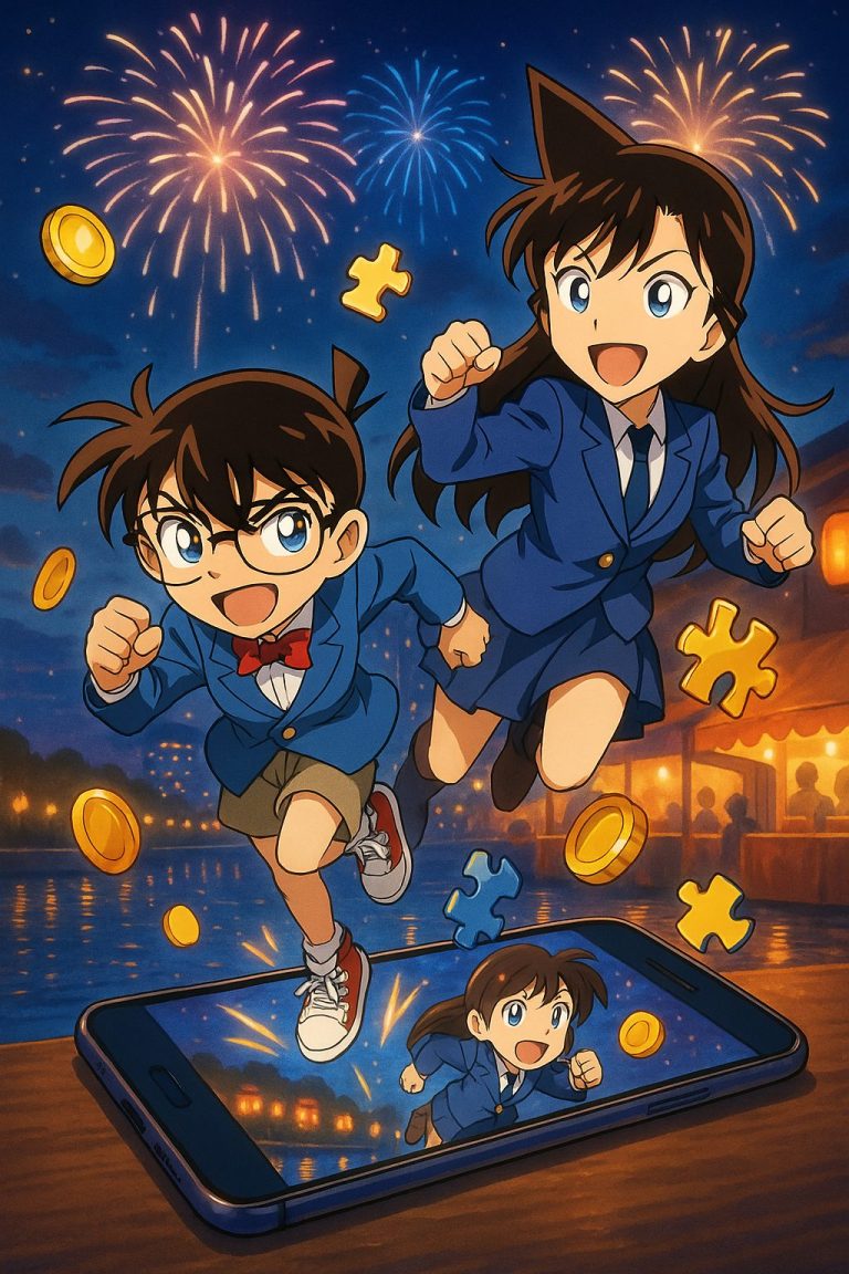 花火と川辺の夜跳躍