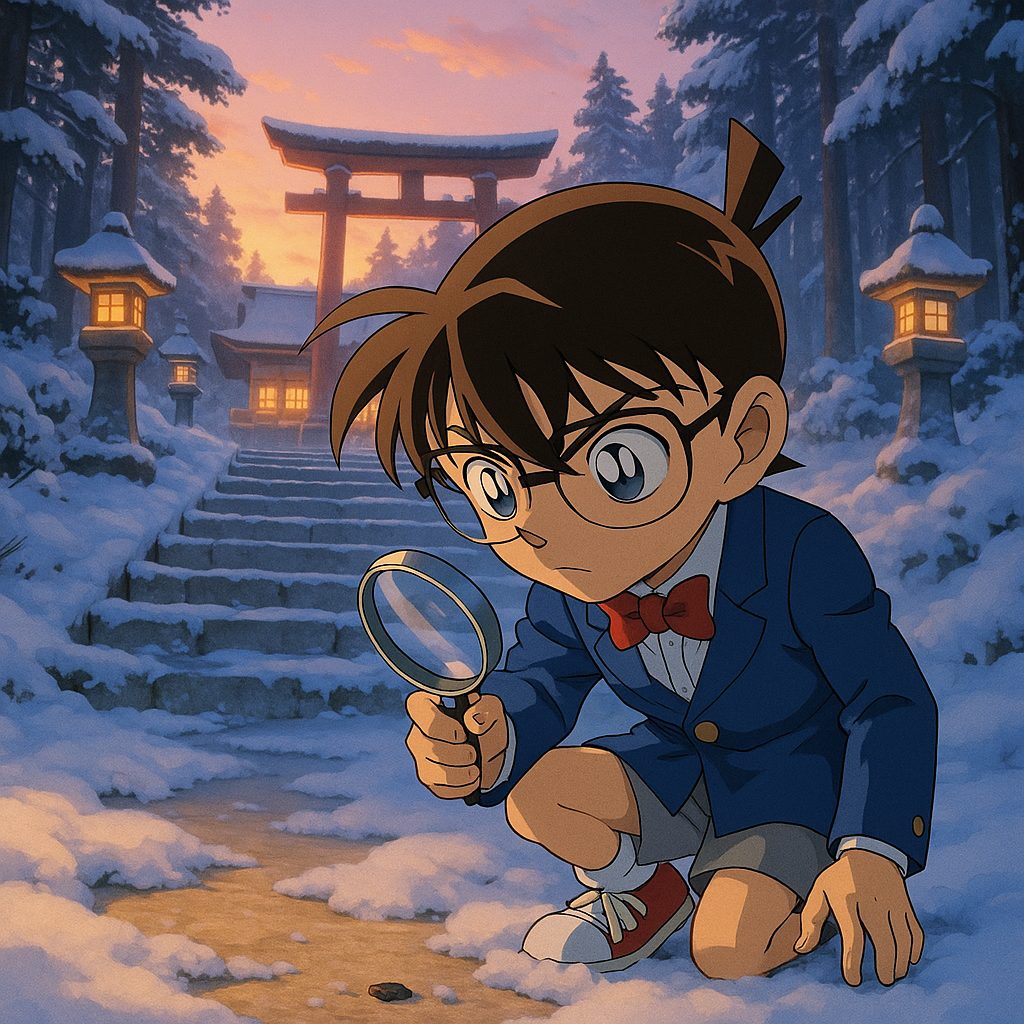 名探偵コナン キャラ別“声真似”講座|初心者向けコツ解説&動画付き【2025年最新シリーズ】 6 雪の中の名探偵
