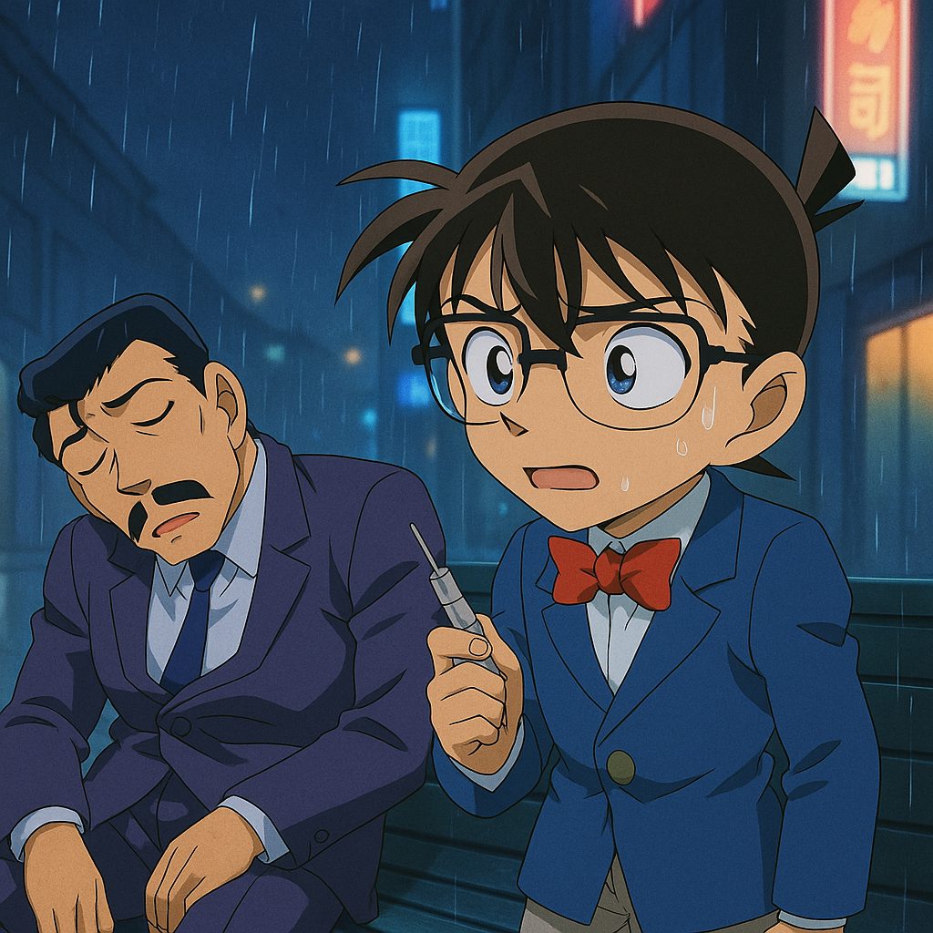 探偵たちの雨夜の街