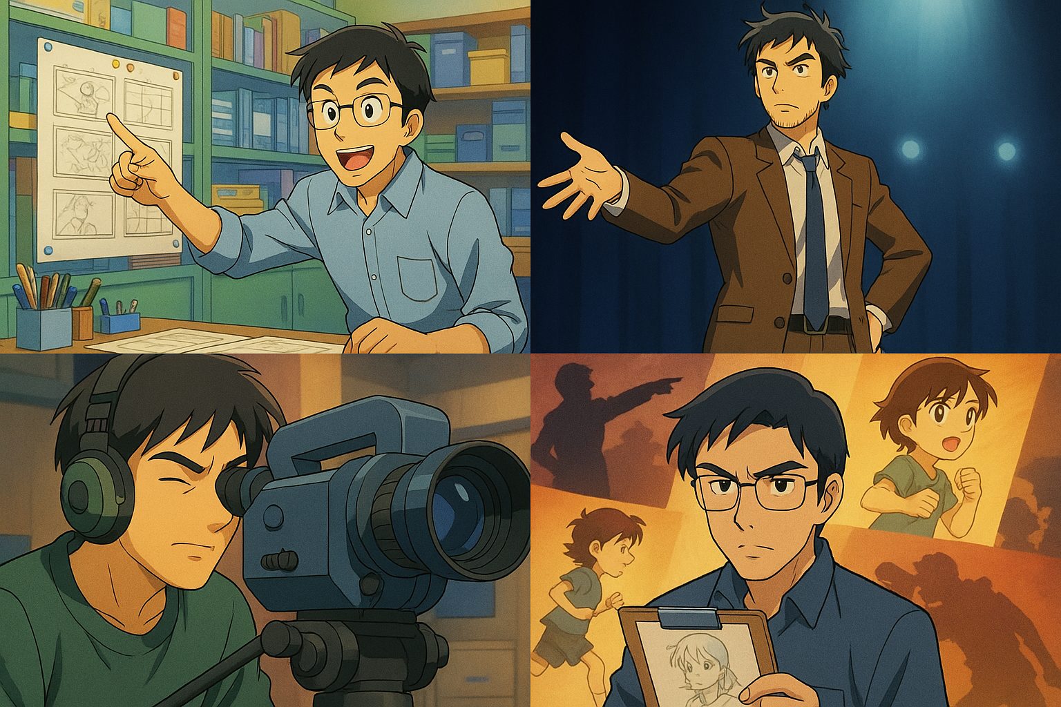 アニメ制作ディレクターたち