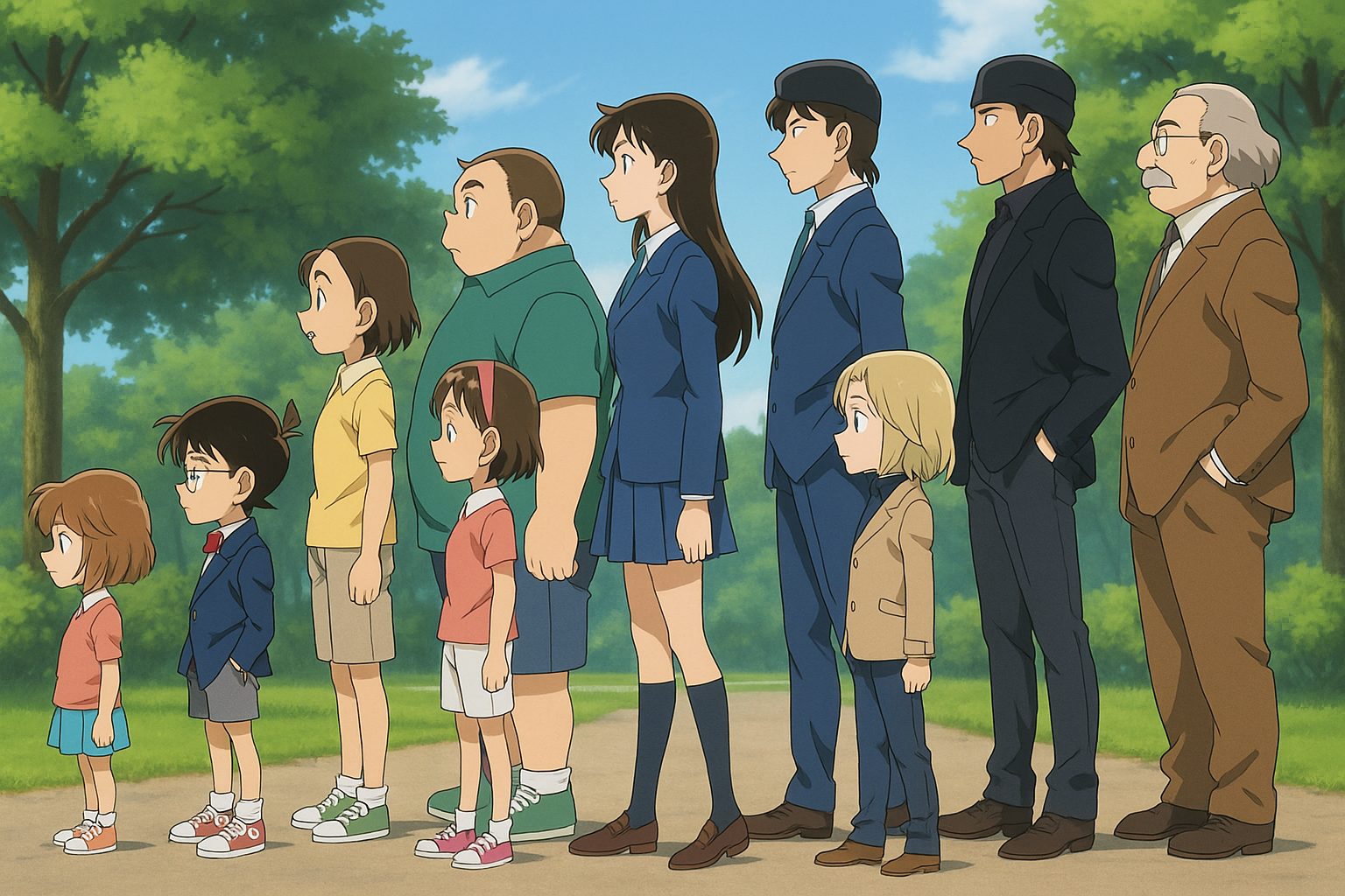 名探偵コナンのキャラクター大集合