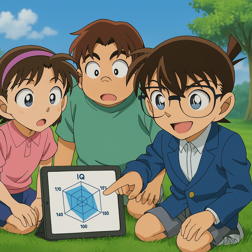 公園でのIQチャート分析