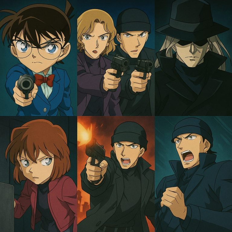 名探偵コナン：緊迫した瞬間