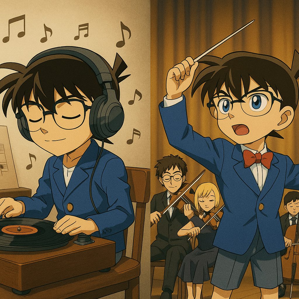 音楽と共に生きるコナン